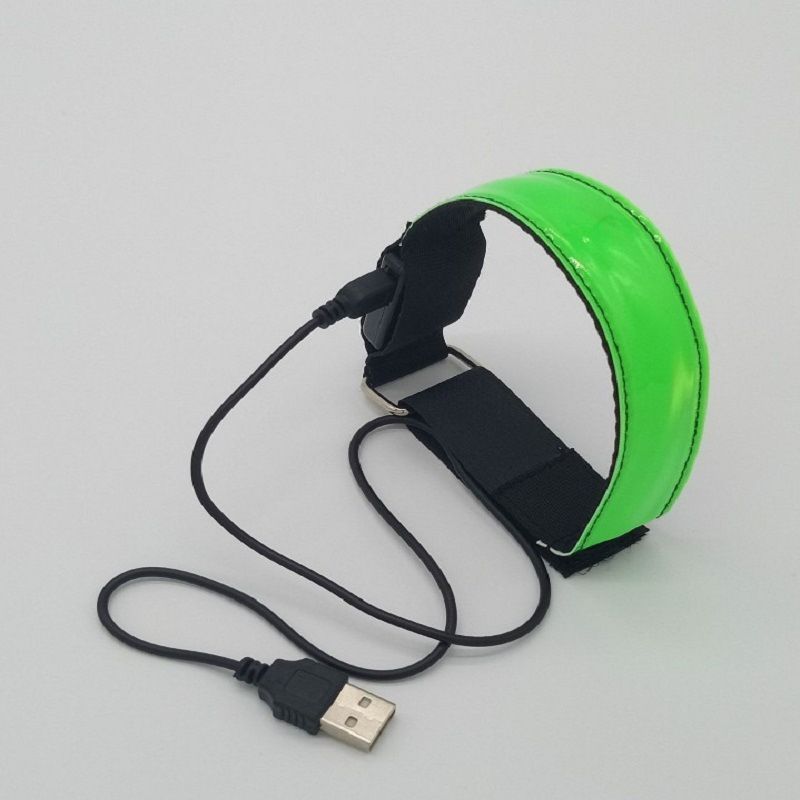 USB Rechargeable LED Luminous Arm With Led Reflective
