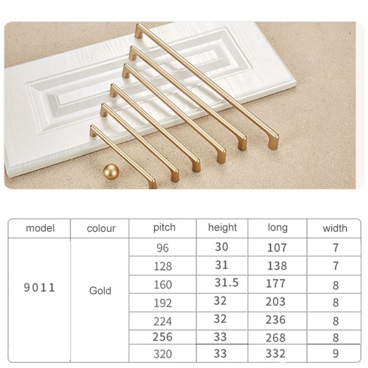 2 PCS Zinc Alloy Cabinet Door Handle