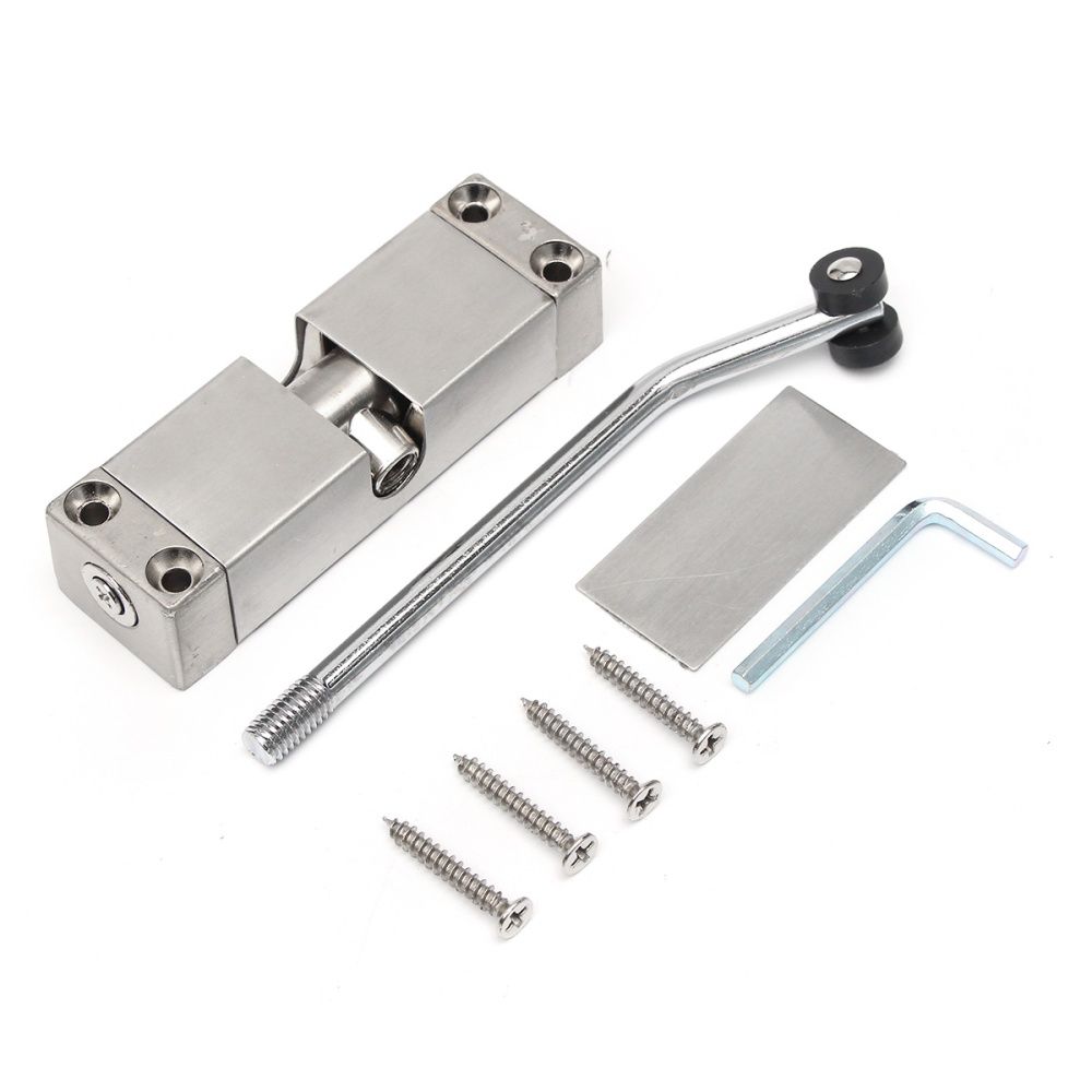 Spring Door Closers Mute Stainless Steel Adjustable Speed
