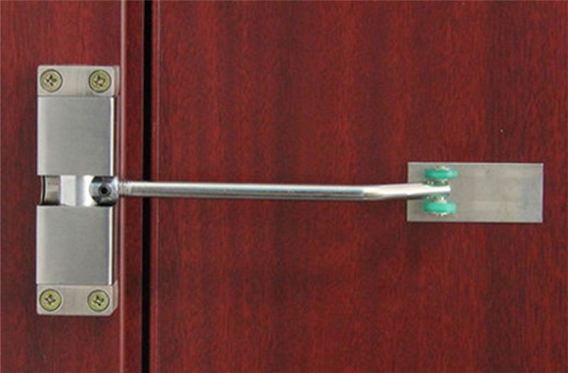 Spring Door Closers Mute Stainless Steel Adjustable Speed