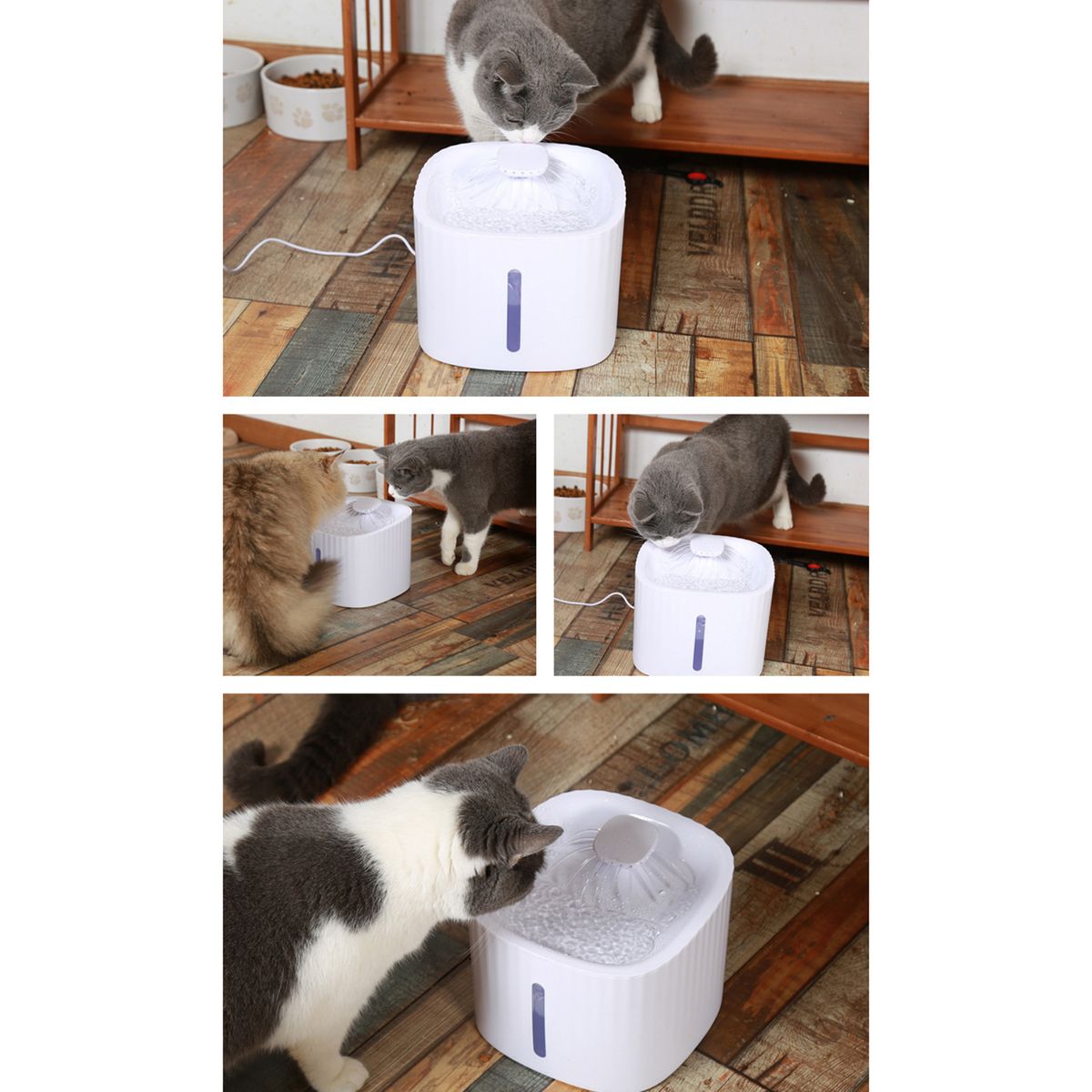 Automatic Water Dispenser For Pets 3L LED Water Level