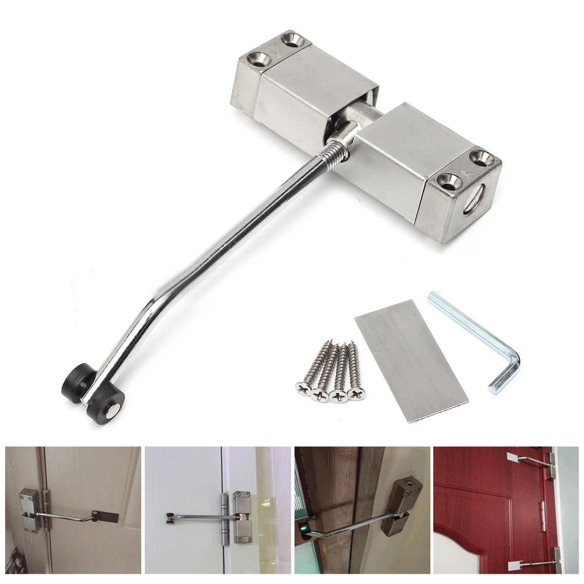 1pc Automatic Mounted Spring Door Closer Door Closers