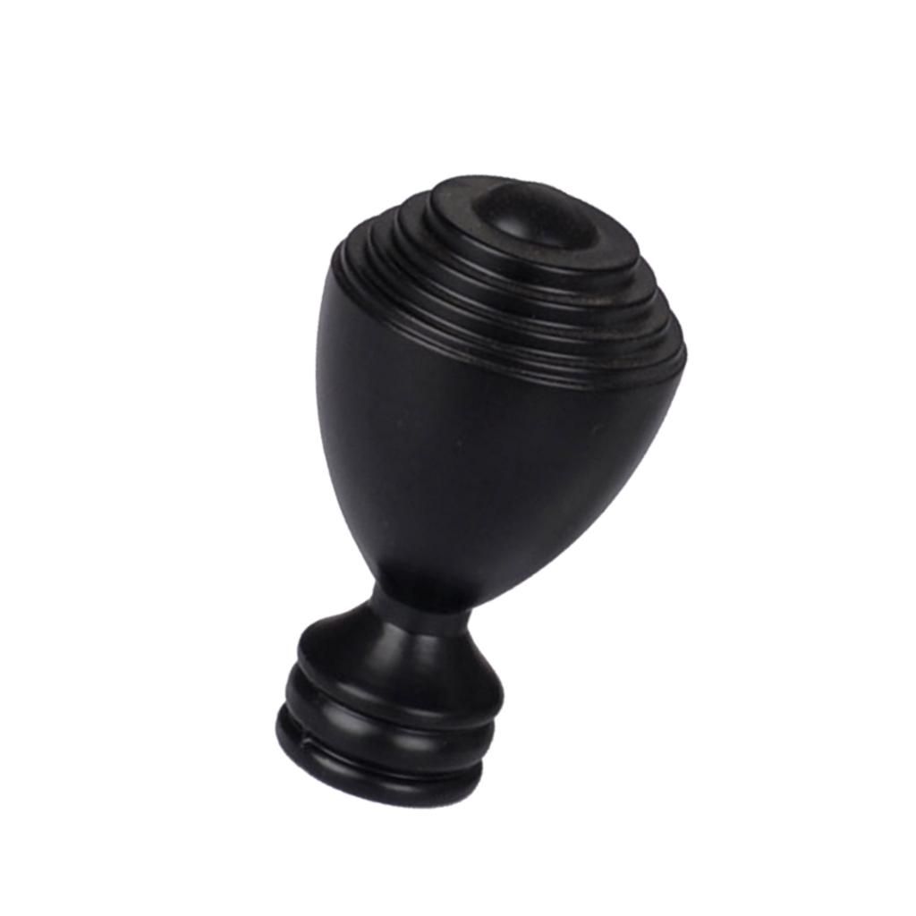 1Piece Alloy Curtain Decorative Pole/Rod Finials Ends Heads