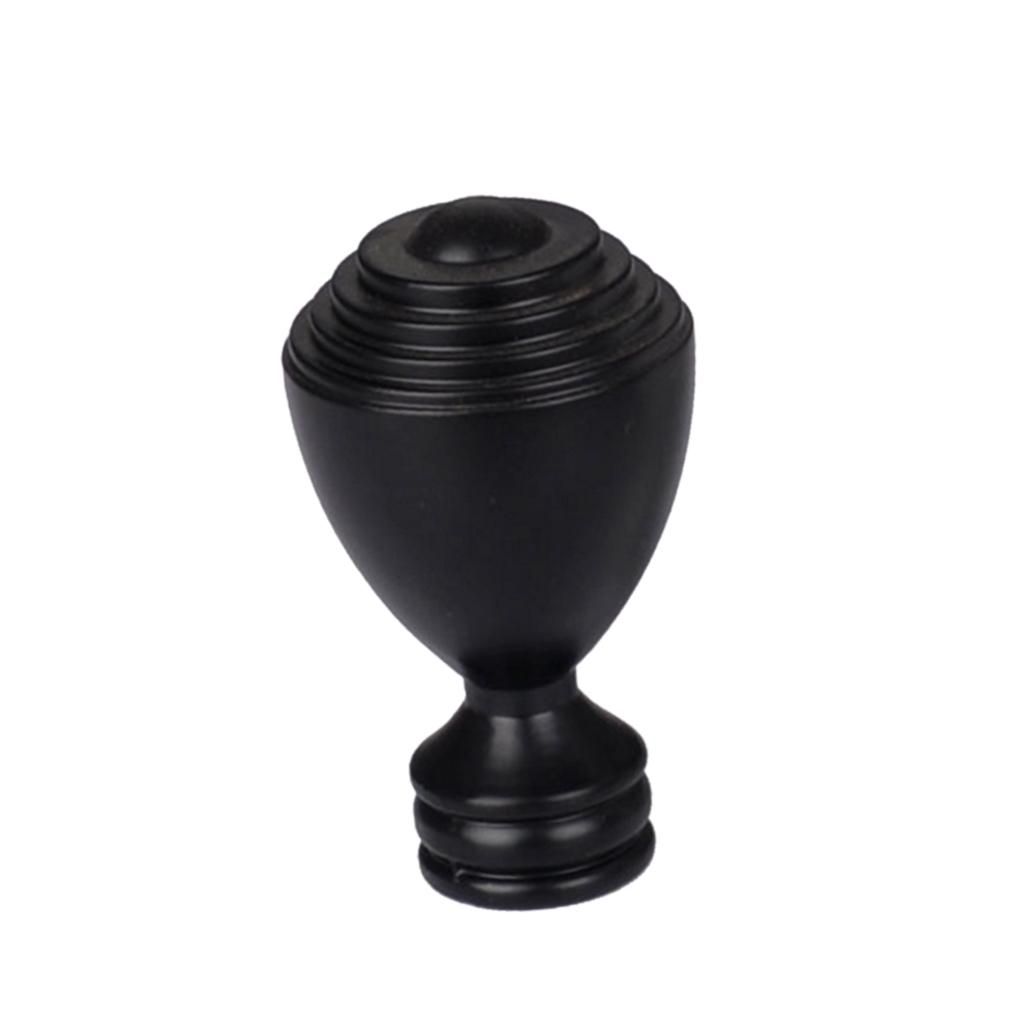 1Piece Alloy Curtain Decorative Pole/Rod Finials Ends Heads