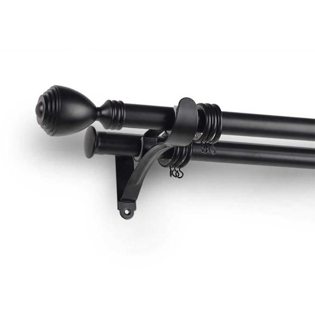 1Piece Alloy Curtain Decorative Pole/Rod Finials Ends Heads