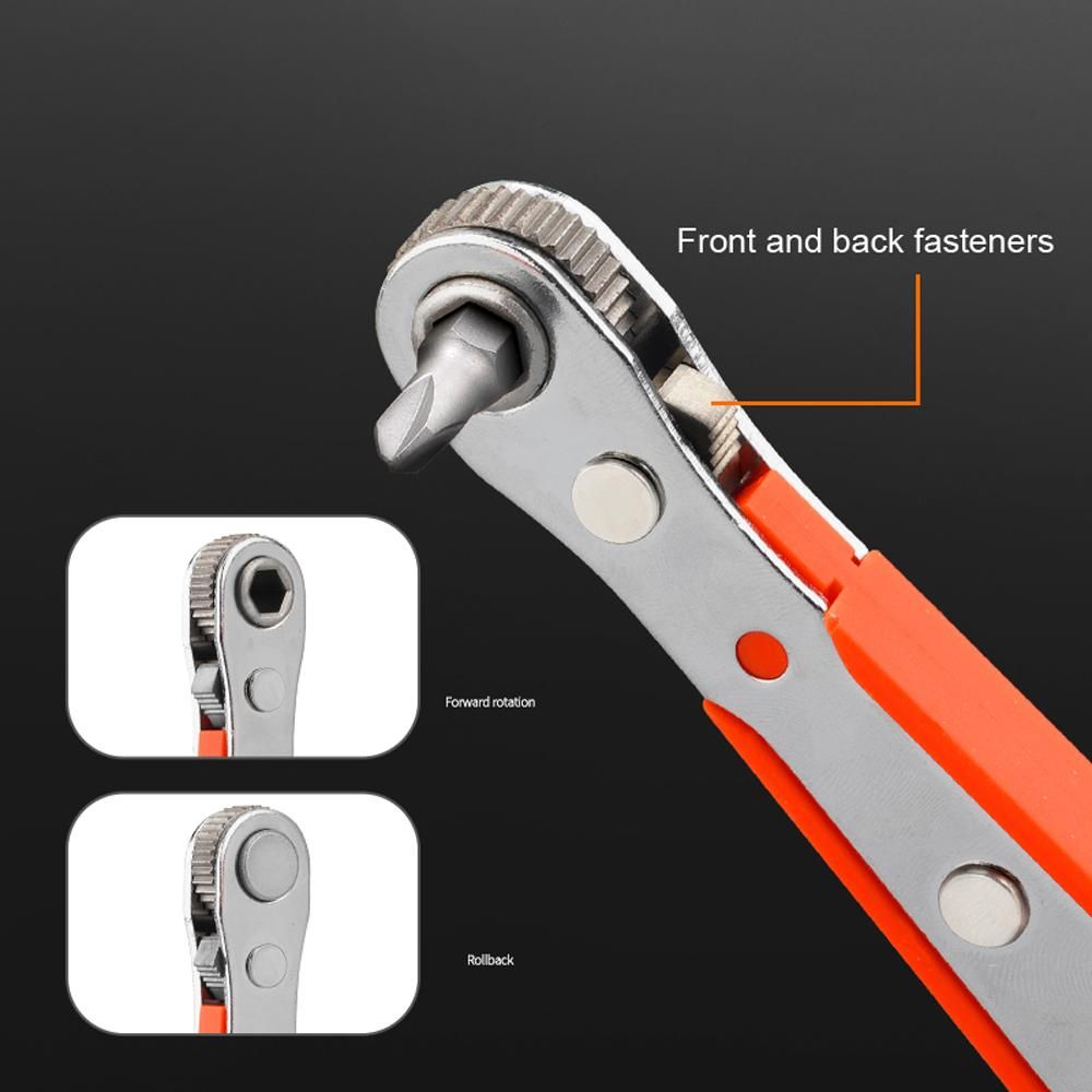 38in1 Multifunctional Ratchet Wrench Screwdriver Set Practical Motorcycle Bicycle Bathroom Air Conditioner Auto Repairs Maintenance Tool Set Household Hardware Combination Tool Set