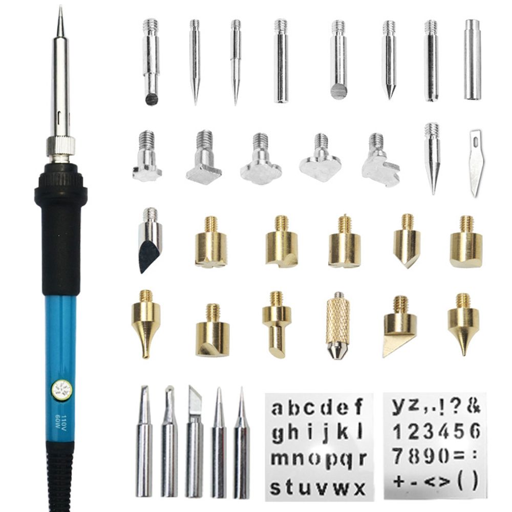 35PCS Portable Carving Pyrography Tool Multi-Function