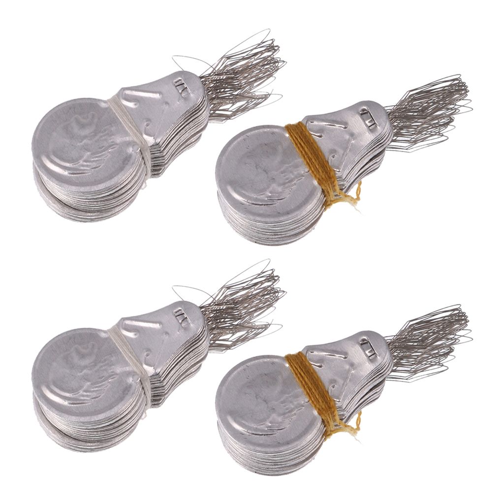 200 Pieces Wire Loop  Threader Handwork Needling Thread