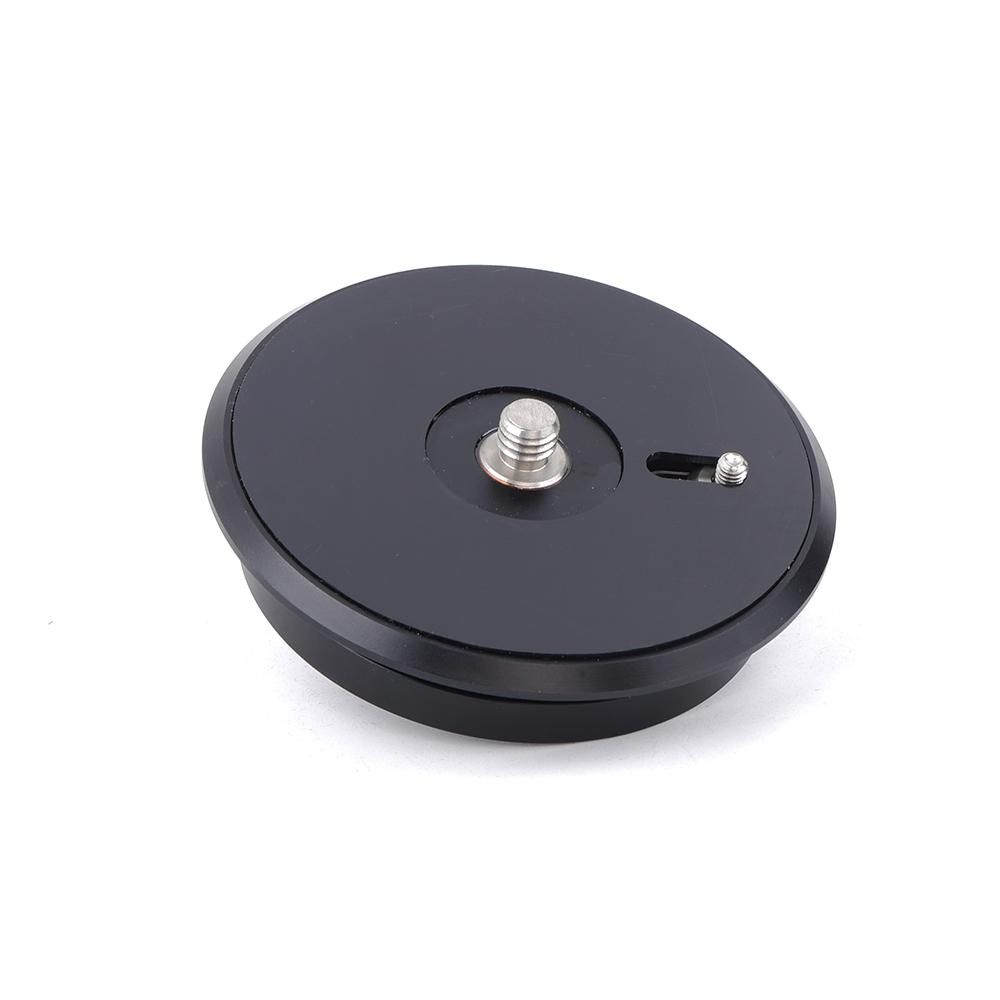 Tripod Flat Top Plate Head Base Camera Support Adapter Sandbag Hook for Gizto Pography Videography Cine 3/8'' Stud