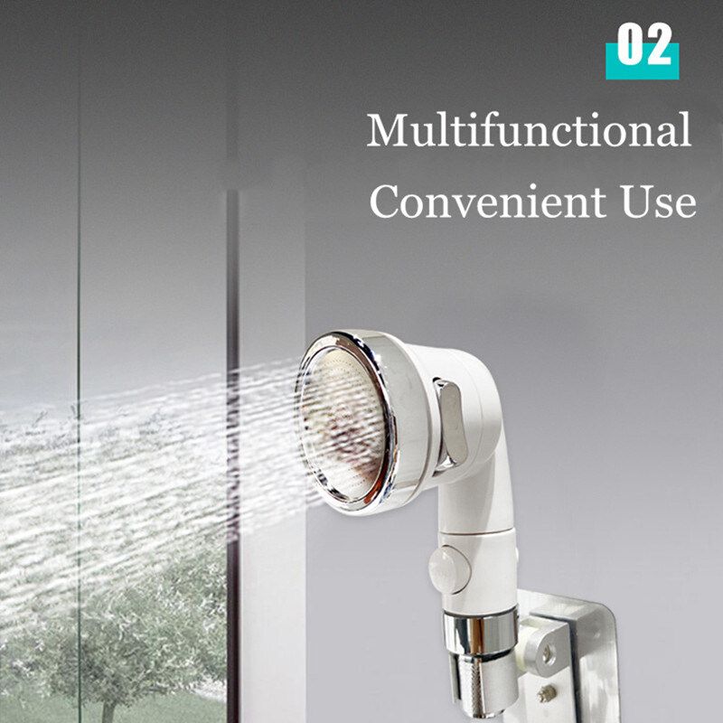Bathroom Basin Water Tap External Shower Head Adjustable Mode Rinser Extension