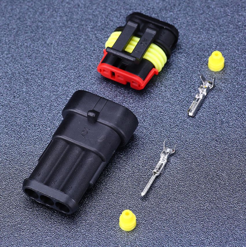 240Pcs Waterproof 1-6 Pin Electrical Wire Connector