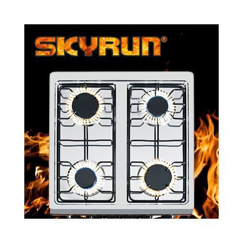 Skyrun 4 Burners（4+0）Gas Cooker -GCS-4G/MS500Z-M- Brown