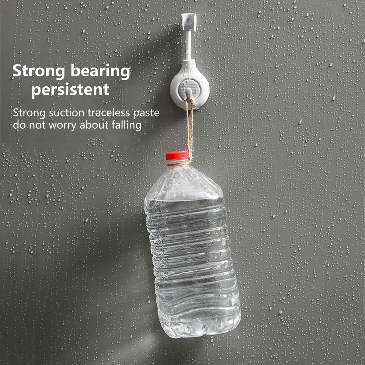 Shower Head Bracket Bathroom Good Load Bearing Shower Head Holder Grey