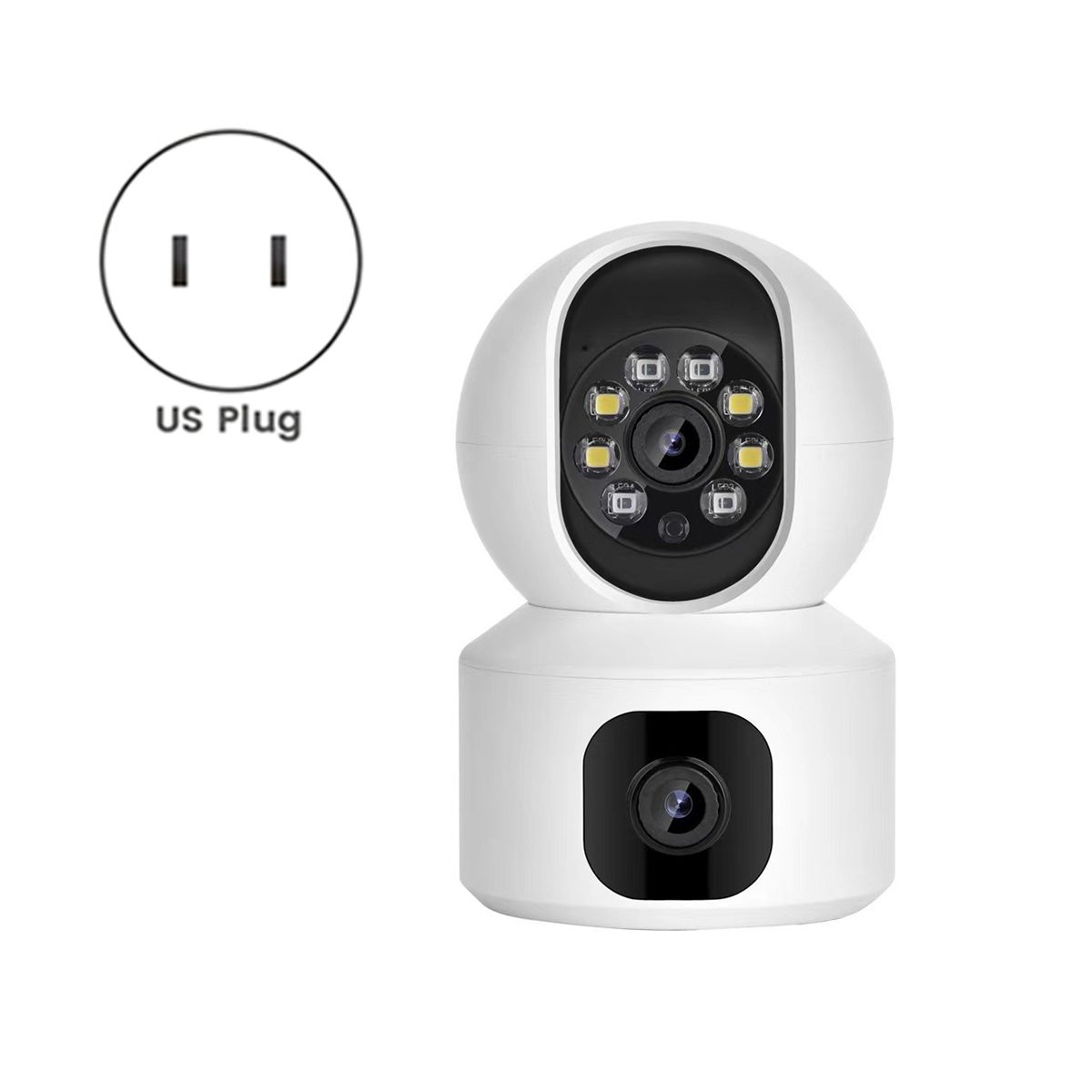 Binocular Linkage Camera Wireless Surveillance Cam