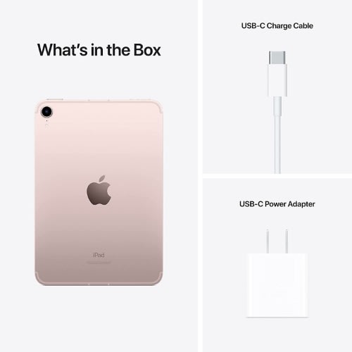 iPad Mini 6th Gen. (2021) 5G - 8.3" - 256GB ROM - 4GB RAM - Nano SIM - Pink