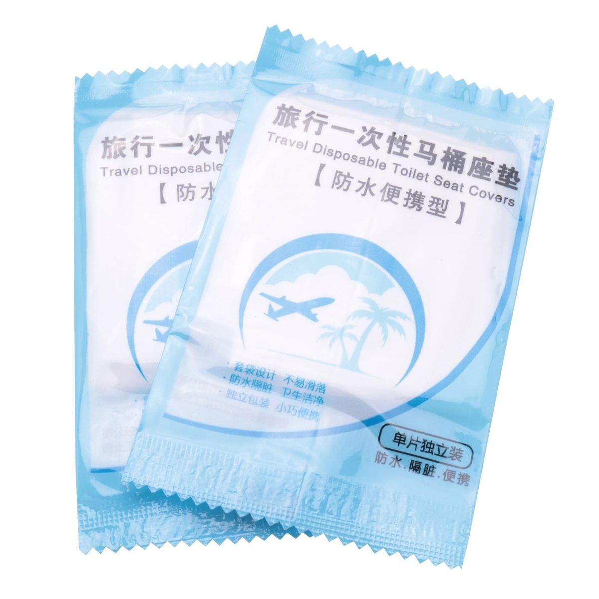 150 Pcs Portable Disposable Toilet Seat Cover Safety