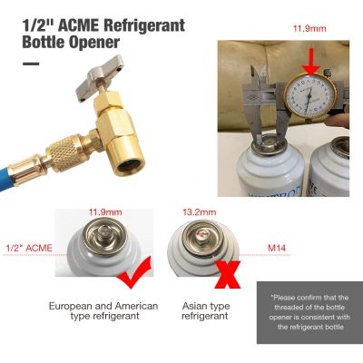 Fluorinated Hose For Air Conditioner With Pressure Gauge And Adapter