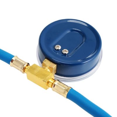 Fluorinated Hose For Air Conditioner With Pressure Gauge And Adapter