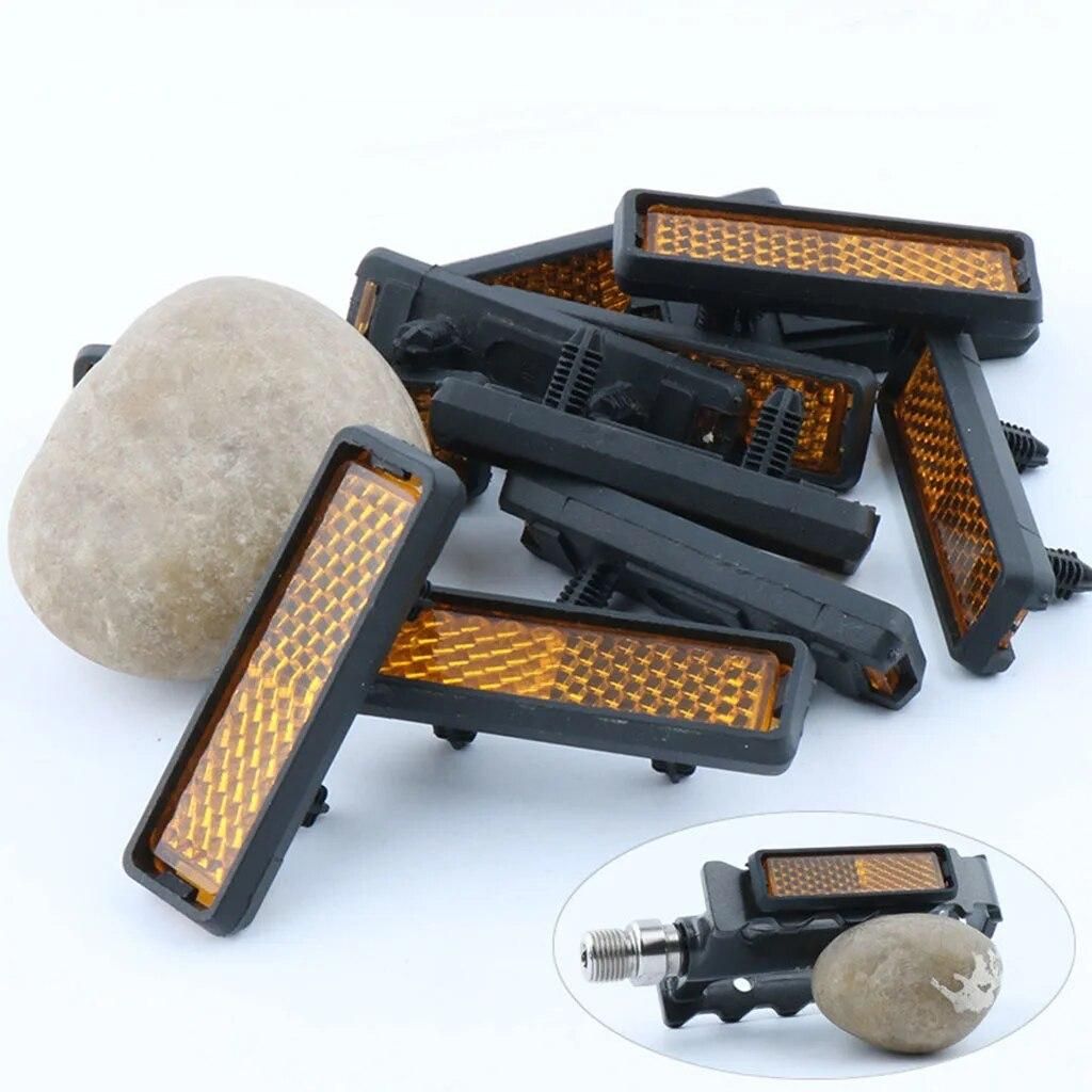 10pcs Cycling Foot Pedal Reflector Biking Cycling MTB Mountain Rode Bike Light