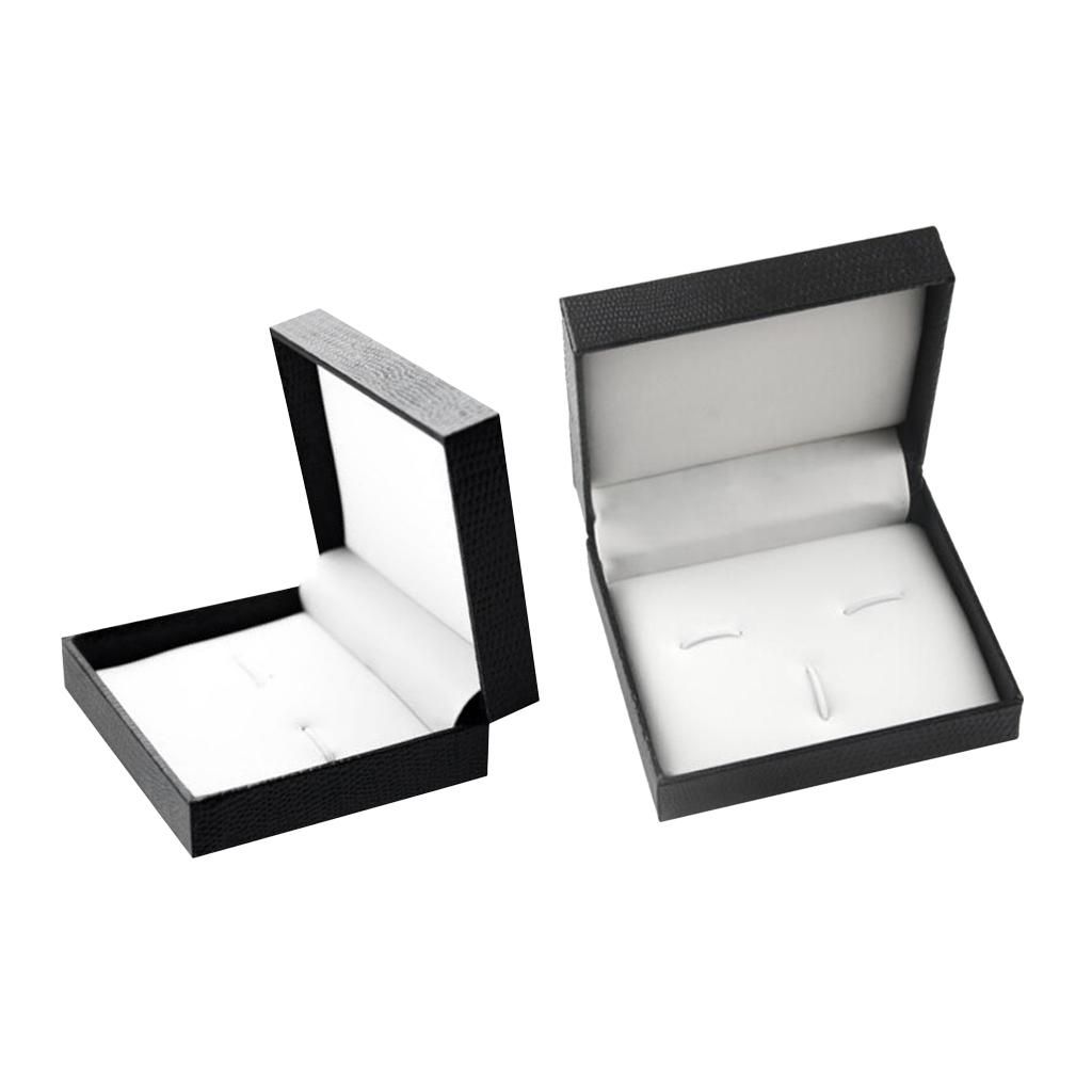 4pcs  Cufflinks Display Case  7x8x3cm Storage