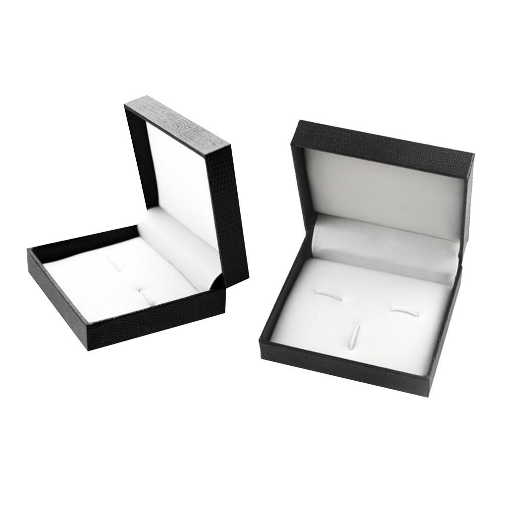 4pcs  Cufflinks Display Case  7x8x3cm Storage