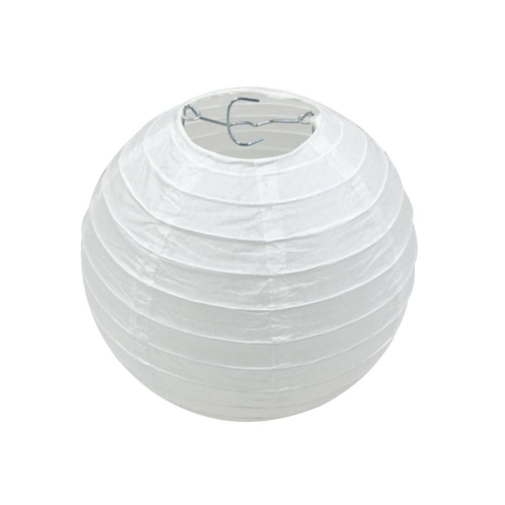 Folding Chinese  Lantern Blank Children DIY Painting-White