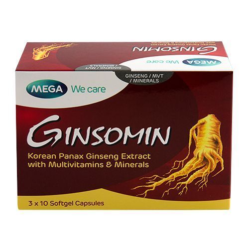 Ginsomin Multivitamin  Fast  Relief From Fatigue And Stress......