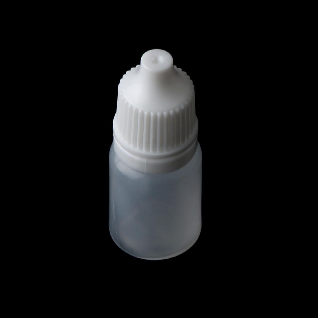 10pcs 5ml Empty Plastic Squeezable Dropper Bottles For Eye
