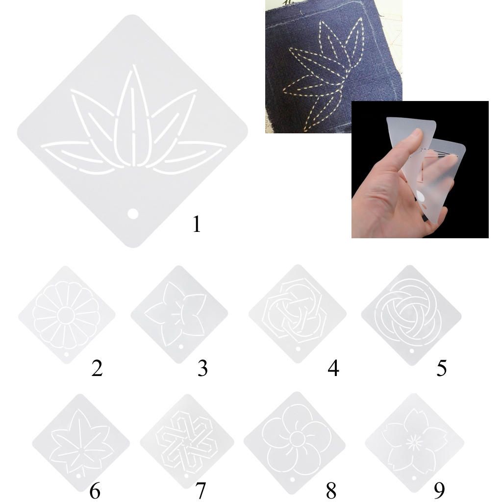 Acrylic Quilting Template Patchwork Embroidery Stencils For Sewing