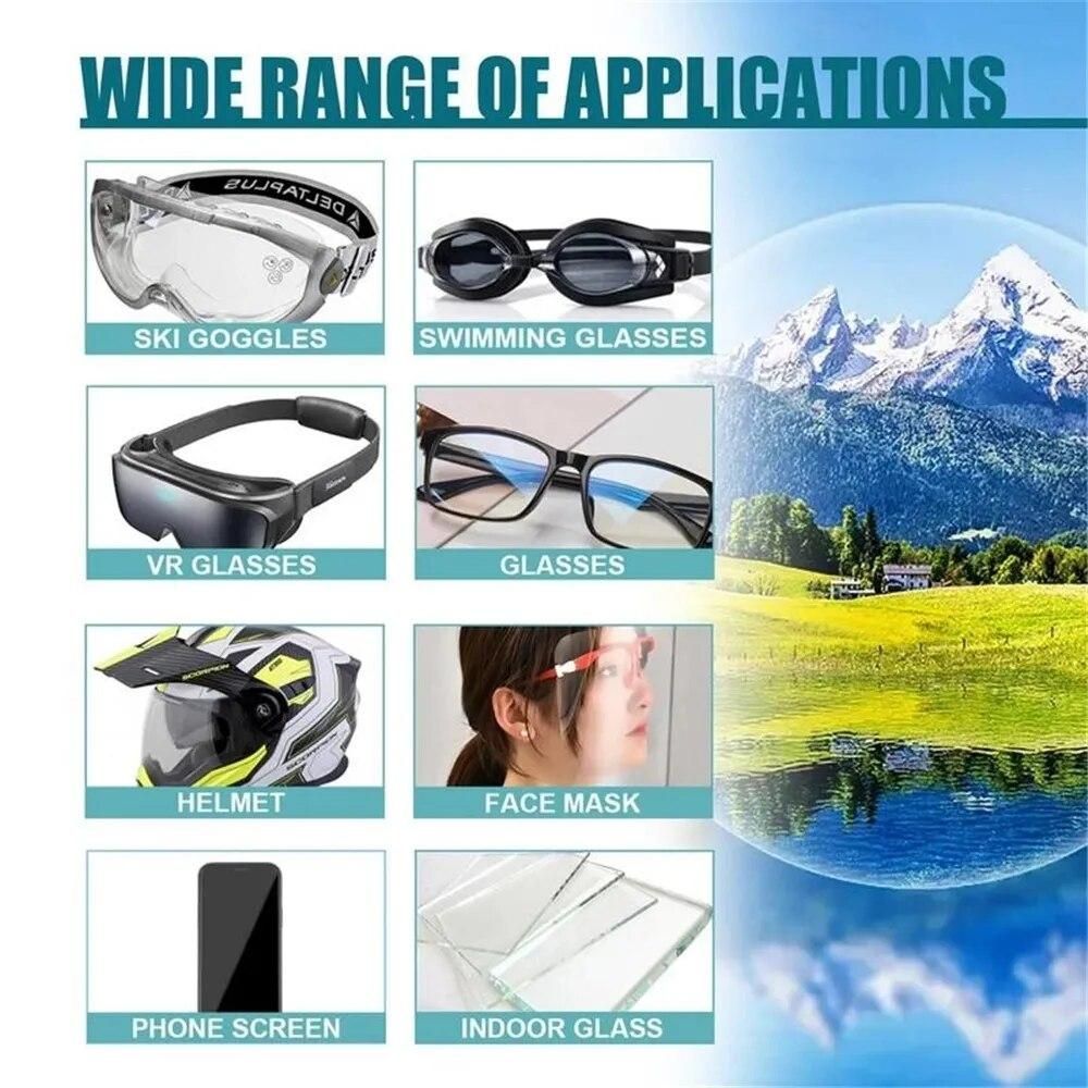 100ML Glass Cleaner Lens Cleaner Glasses Cleaner Sunglasses Eyeglass Cleaning Solution Spray Bottle Supplies Eyewear Accessories