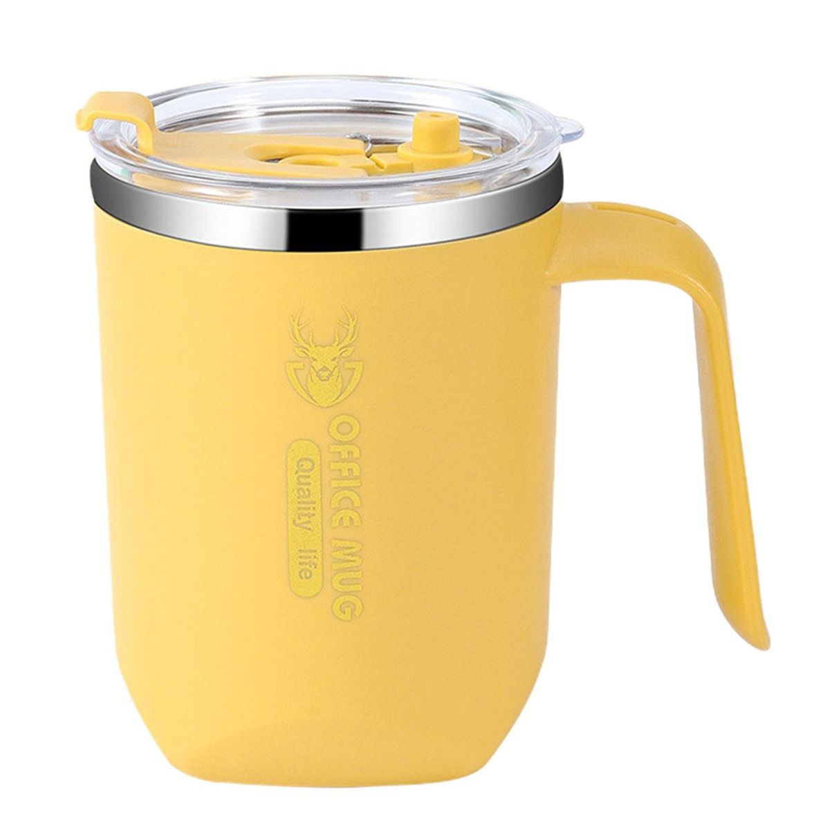 Milk Cup All-purpose Heat Insulated Tea Cup Yellow