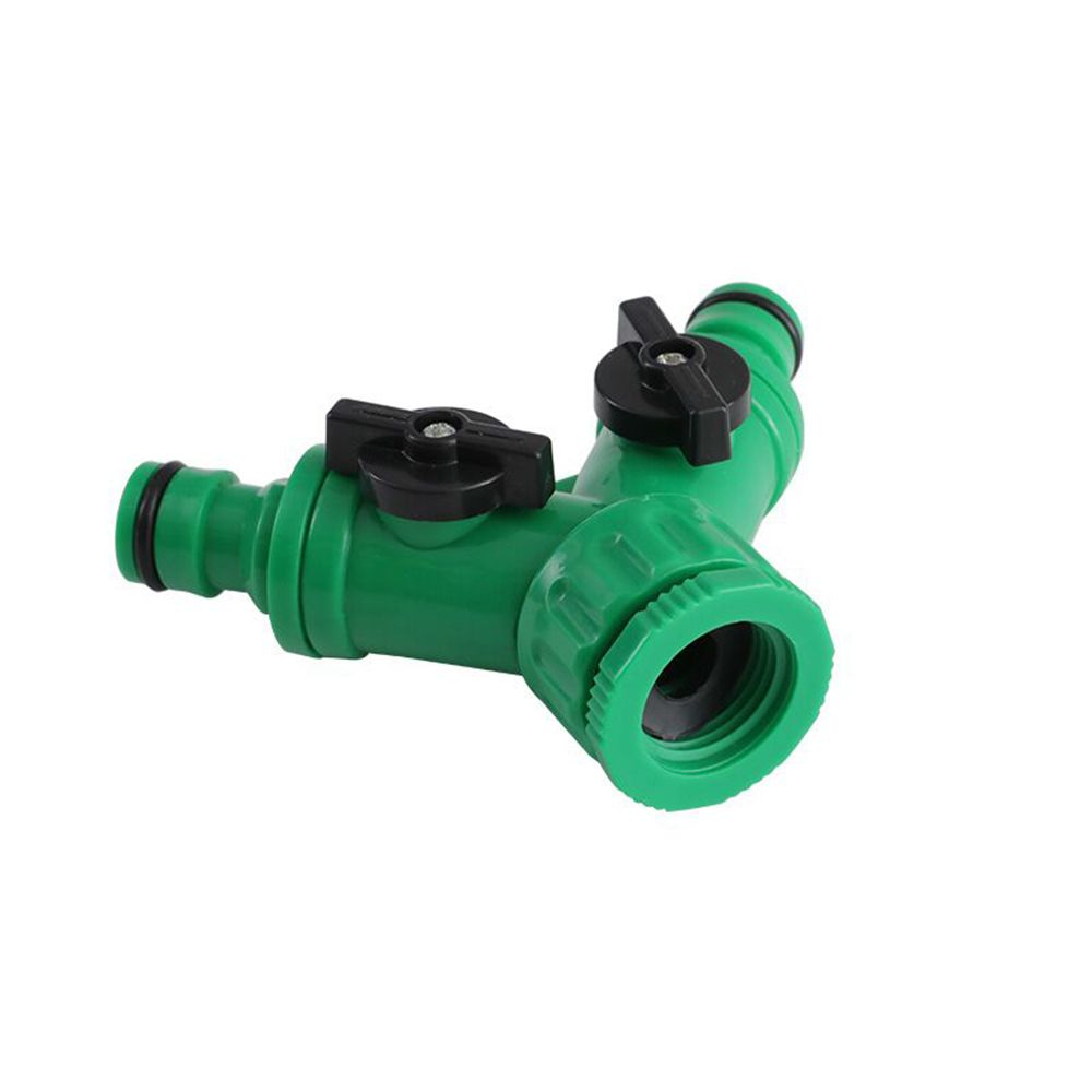2 Way Y Shape Hose Splitter Pipe Adapter Irrigation