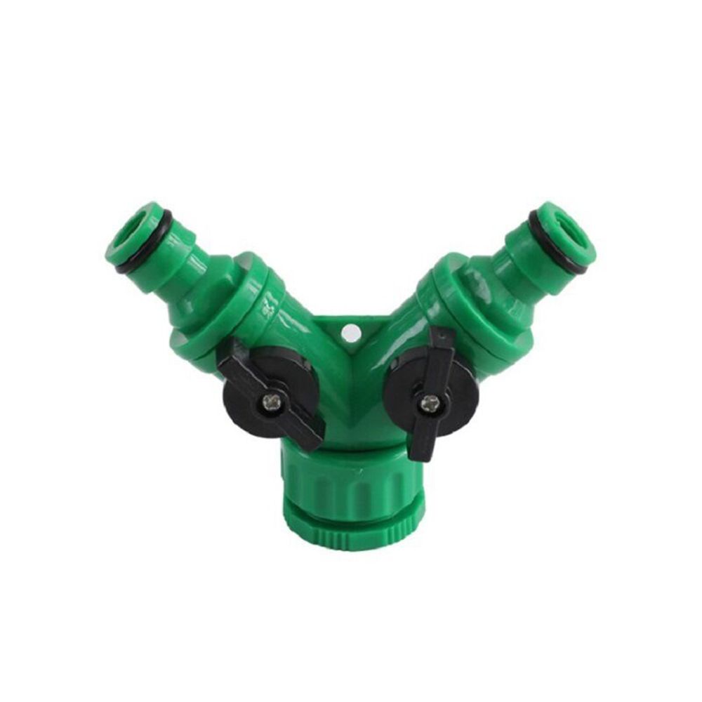 2 Way Y Shape Hose Splitter Pipe Adapter Irrigation