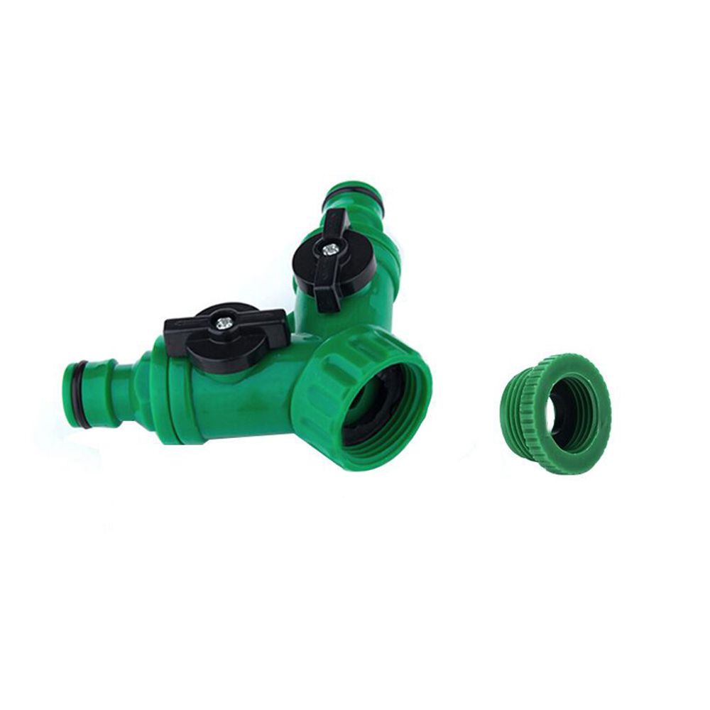 2 Way Y Shape Hose Splitter Pipe Adapter Irrigation