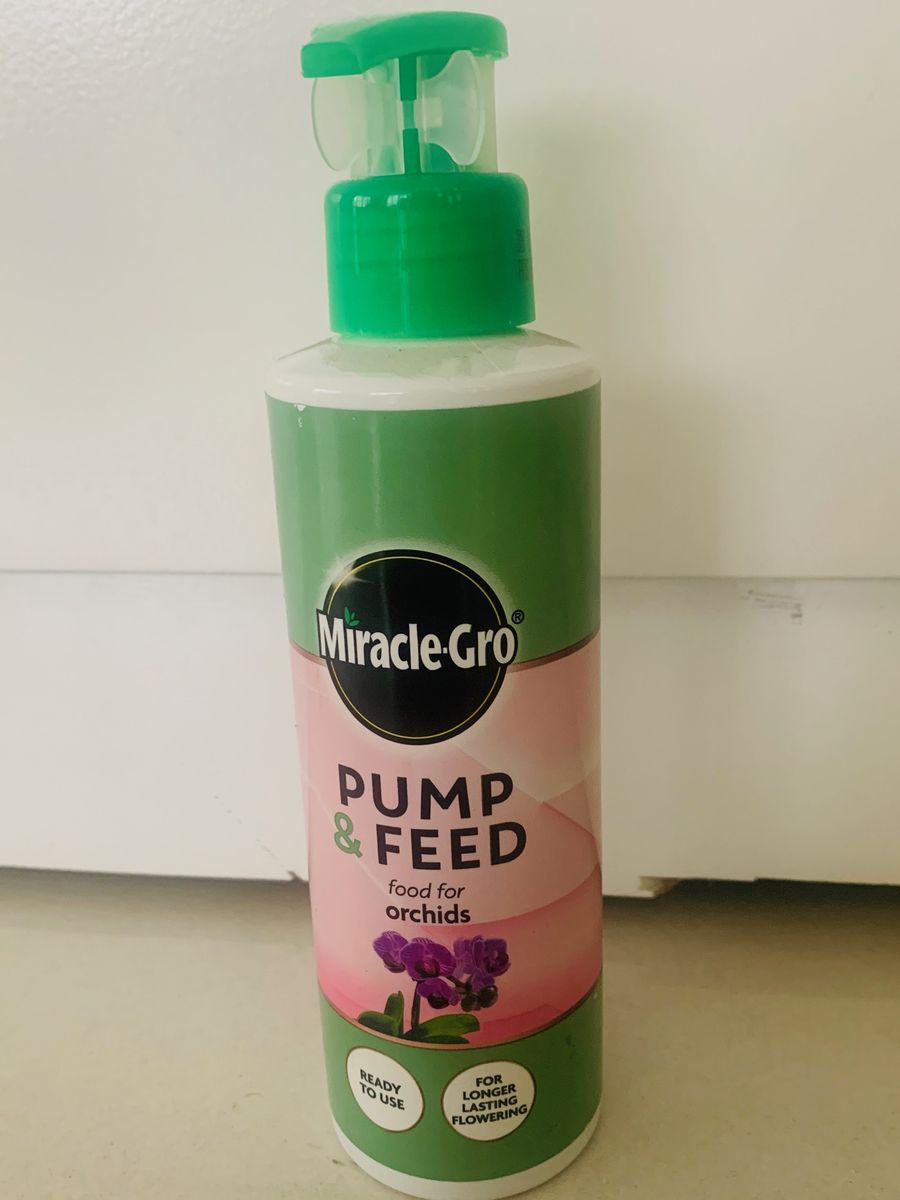 MIRACLE GRO -PUMP&FEED FOOD FOR ORCHIDS-200ML