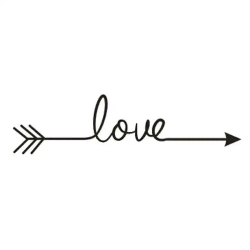 House LC Wall Sticker 1 pcs Vinyl Carving wall stickers for Living Room Bedroom Decoration Pegatinas de pared 18JUN19 Drop  Ship