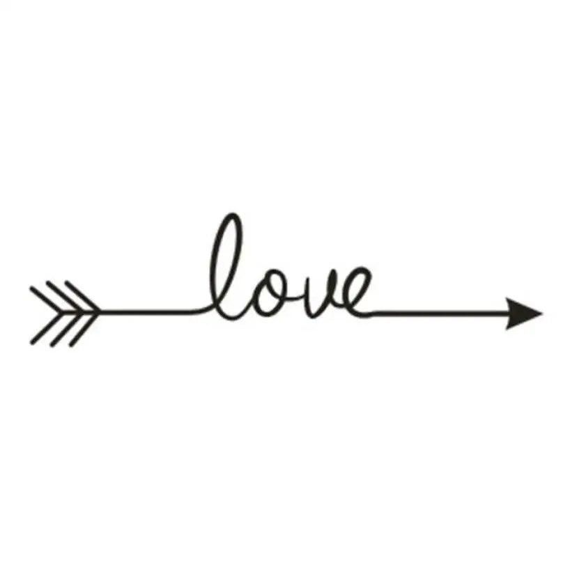 House LC Wall Sticker 1 pcs Vinyl Carving wall stickers for Living Room Bedroom Decoration Pegatinas de pared 18JUN19 Drop  Ship