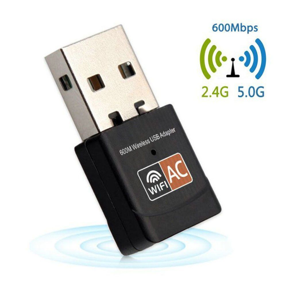 Free Driver USB Wifi Adapter 600Mbps Wi Fi Adapter 5.8ghz