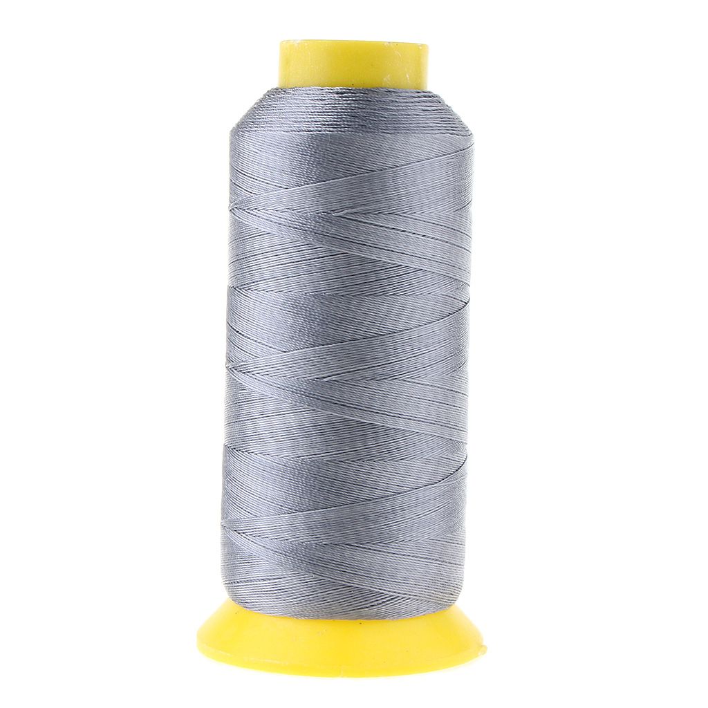 Strong 210D Bonded Nylon Sewing Thread For DIY Leather Craft 900m Gray