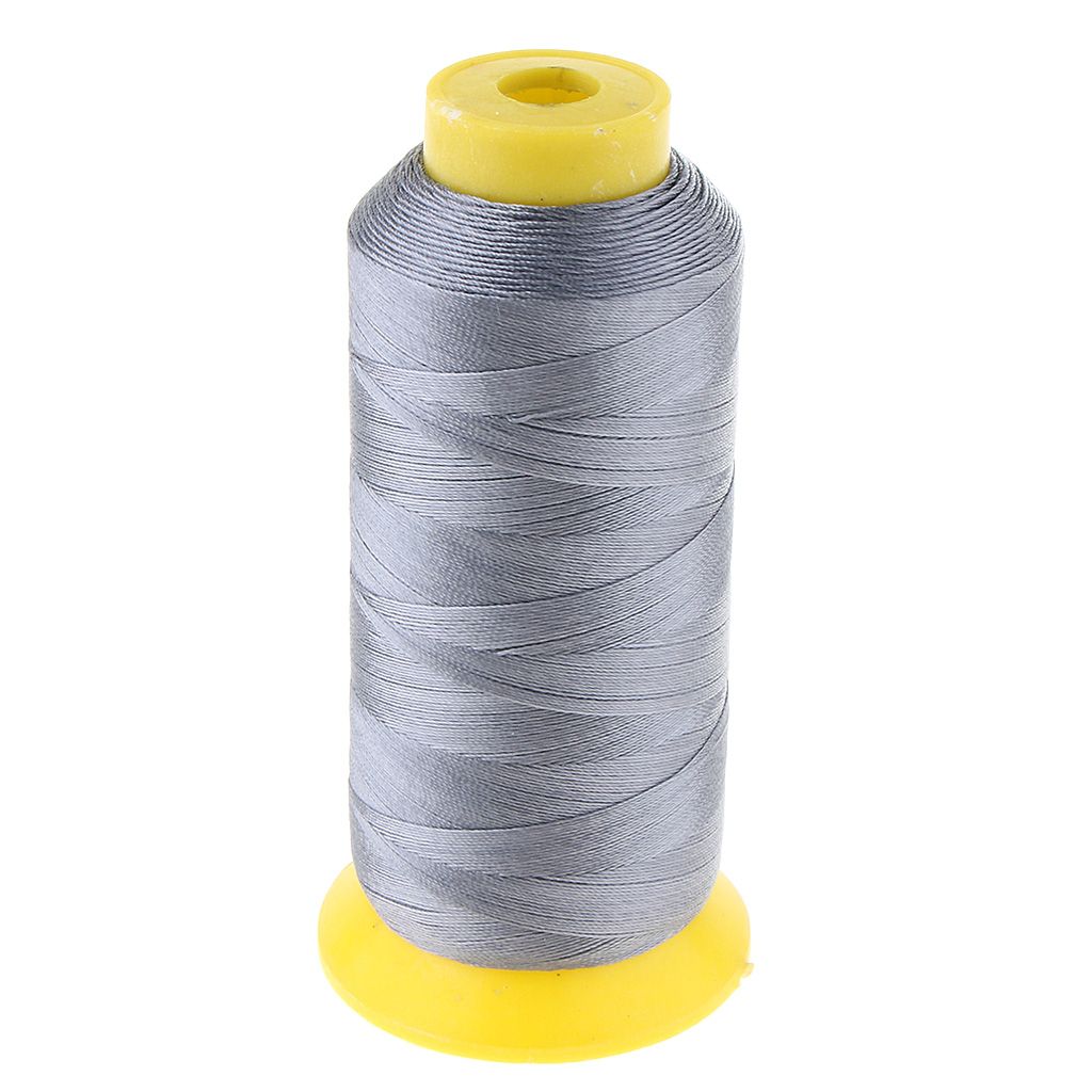 Strong 210D Bonded Nylon Sewing Thread For DIY Leather Craft 900m Gray
