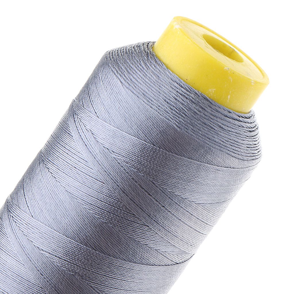 Strong 210D Bonded Nylon Sewing Thread For DIY Leather Craft 900m Gray