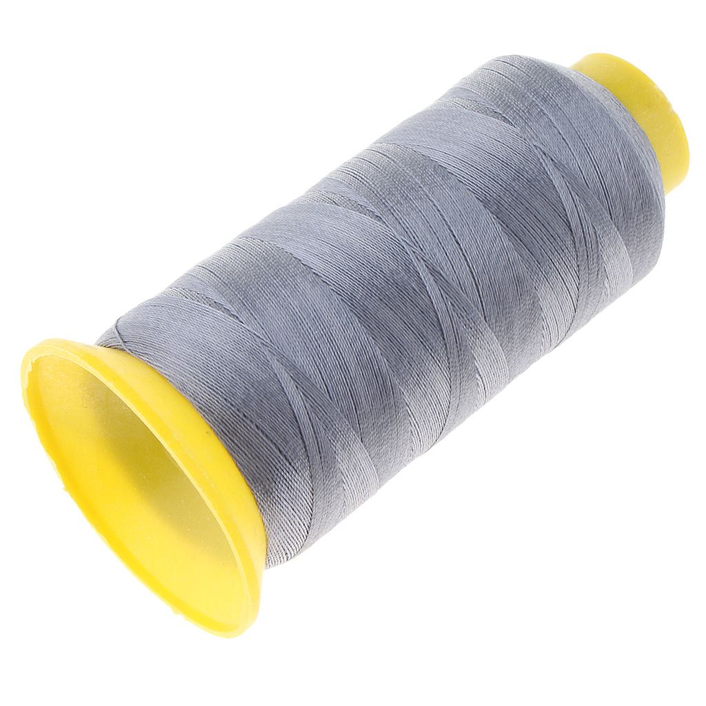Strong 210D Bonded Nylon Sewing Thread For DIY Leather Craft 900m Gray