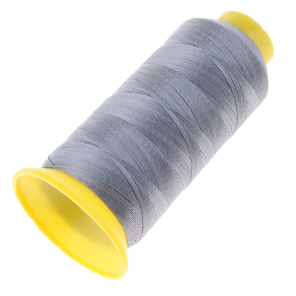 Strong 210D Bonded Nylon Sewing Thread For DIY Leather Craft 900m Gray