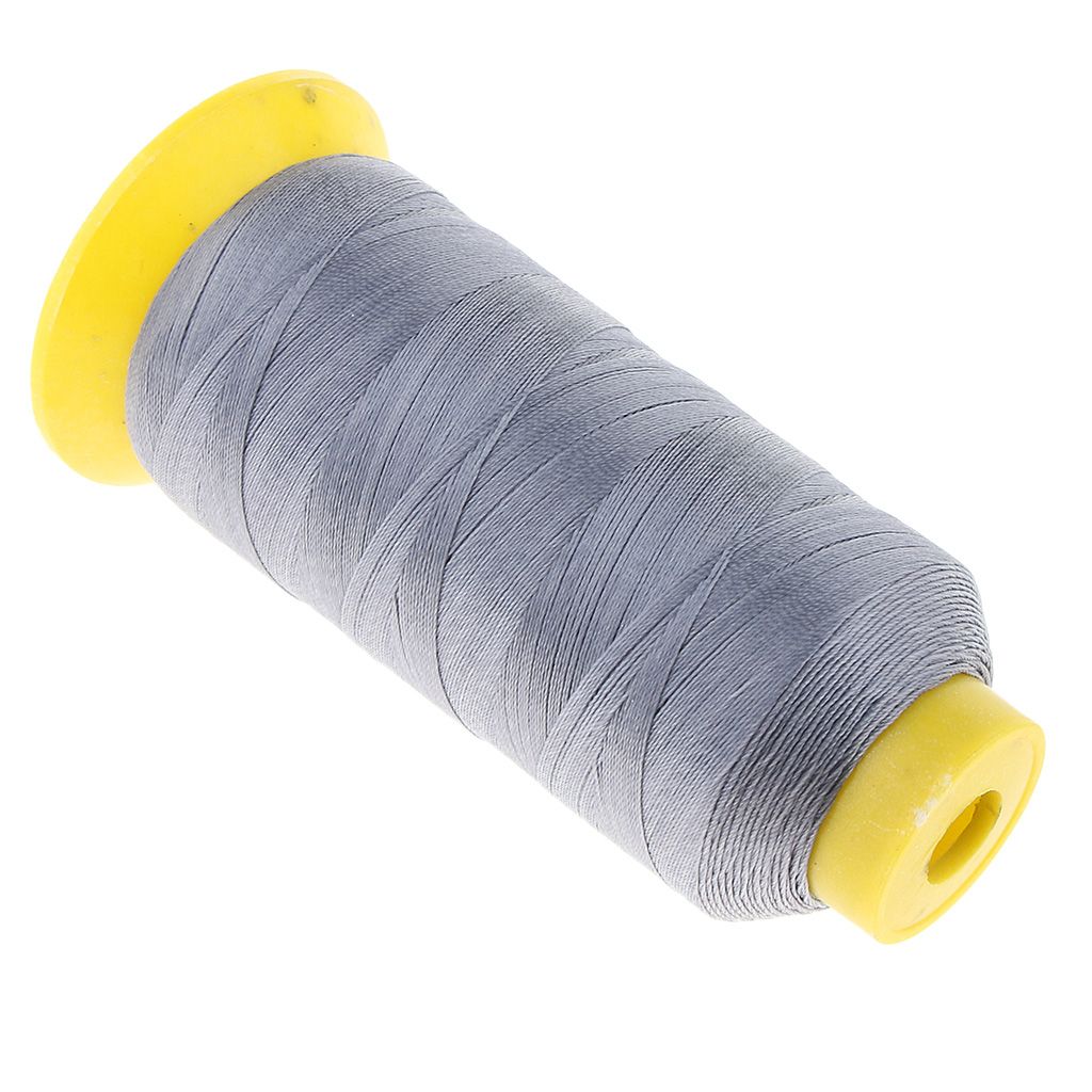 Strong 210D Bonded Nylon Sewing Thread For DIY Leather Craft 900m Gray