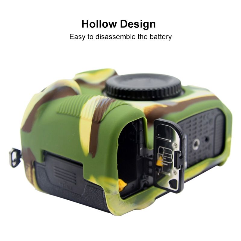 PULUZ Soft Silicone Protective Case For Nikon D850()