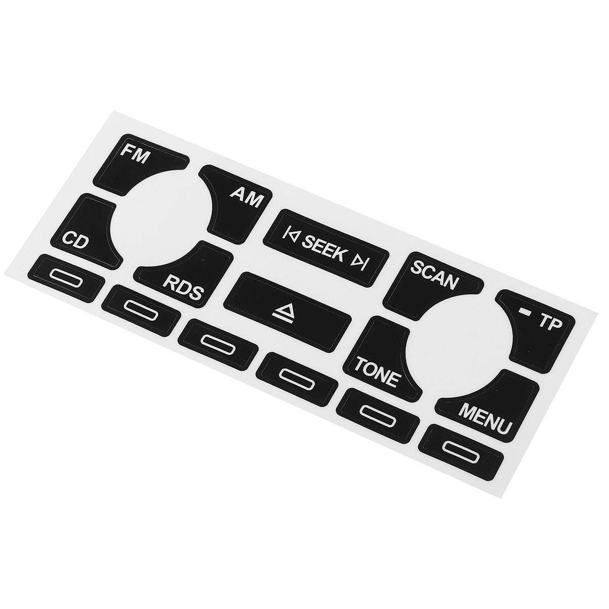 For Audi A4 B6 B7 A6 A2 And A3 8L/P Radio Stereo Worn Peeling Button Repair Decals Stickers