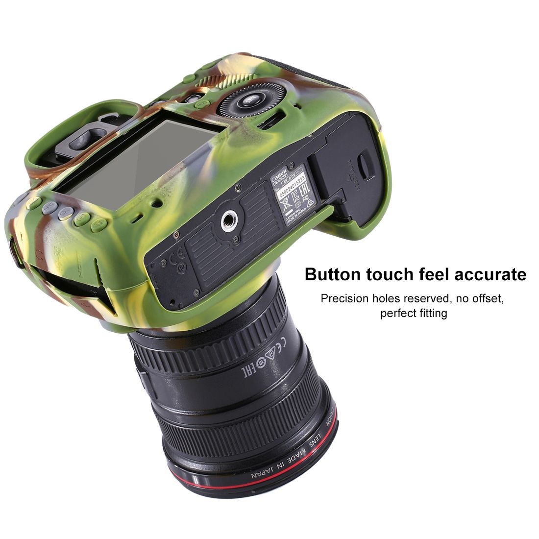 PULUZ Soft Silicone Protective Case For Canon EOS 5D Mark III / 5D3()