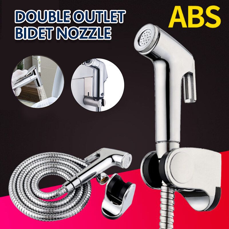 Handheld Switch Cleaning Bidet Nozzle Spray Shower Head Toilet Kitchen Flusher #3