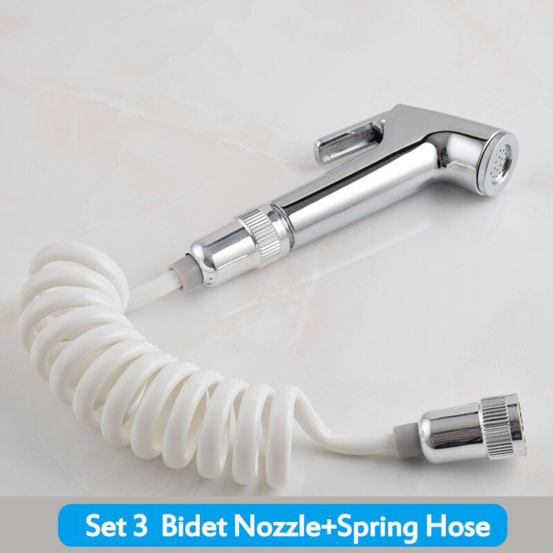 Handheld Switch Cleaning Bidet Nozzle Spray Shower Head Toilet Kitchen Flusher #3