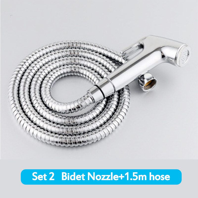 Handheld Switch Cleaning Bidet Nozzle Spray Shower Head Toilet Kitchen Flusher #3